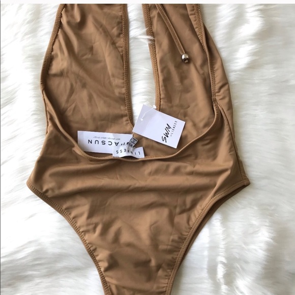 Lioness Swim Jerry Hall Halter One Piece - Picture 4 of 4